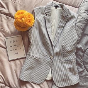 Express striped vest